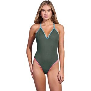 Maaji Goyi Reversible One-Piece Swimsuit, Size Medium, $129